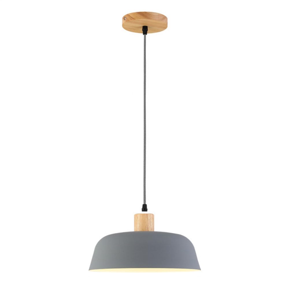 HXYSXHJUO Artistic Japanese Style Chandelier Flush Mount Ceiling Pendant Lamp - Adjustable Wire, Dark Finish, Compatible with E27/E26 Bulbs(Agray)
