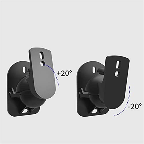 Soportes de montaje en pared para altavoz surround pack de 4 unidades para cine en casa 4