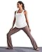 G4Free Maternity Yoga Tank Tops Workout Pregnancy Clothes Yoga Tanks Slim Fit Hip Length Comfy with Built in Bra Casual Camisole(White,XL)
