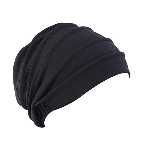 Amorar Frauen Baumwolle Bandana Turban Chemo Krebs Cap Hijab Bonnet Kopftücher Schal Hut Kopfbedeckung Schlafmütze Muslimisches Chemotherapie-Kappe Kopftuch Cover