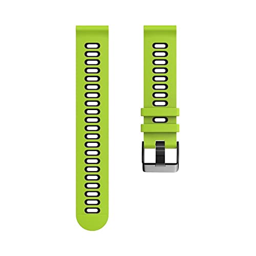 Bracelet silicone Garmin Vivoactive 4 GUMMMY anti-irritation taille 20mm 22mm - 4