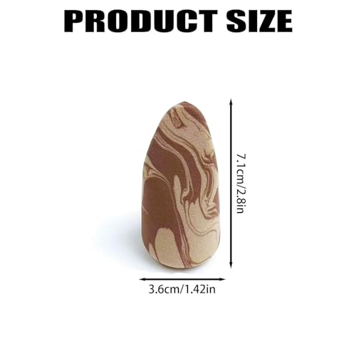Image of 3 PCS Beauty Blender Sponge, Smooth Foundation Application, Concealer Blending Tool, Non-Latex Material, Ideal For Wet And Dry Use, Suitable For All Skin Typesne, Random Color