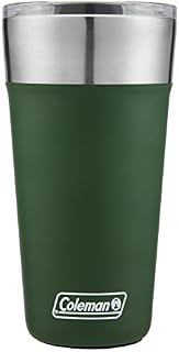 Coleman Brew Insulated Stainless Steel Tumbler, Heritage Green, 20 oz