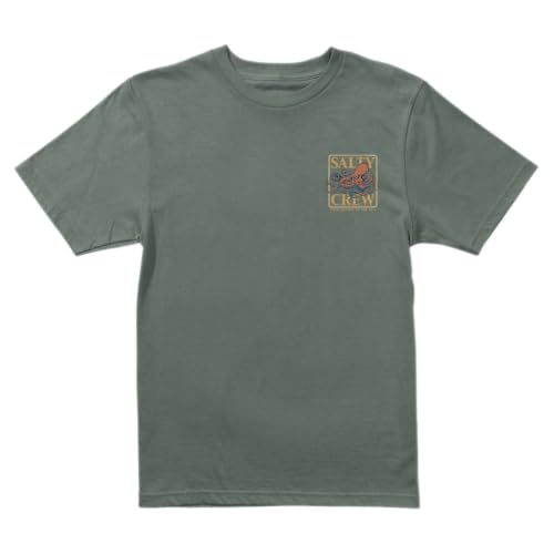 Image of Salty Crew Ink Slinger Boys Short Sleeve Tee - Classic Graphic T-Shirt for Kids