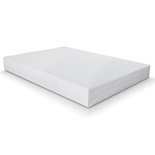 Water Proof Fully Encased Breathable Zippered Protector 6 Sided Cover Machine Washable Sofa Queen Size 60 by 72 inches Fits 4-6 inch Depth - Thumbnail 7