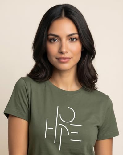 Image of Nobero Women's Graphic Printed T-Shirt | Regular Fit 180 GSM Cotton Tee for Women | Comfortable Round Neck Casual Wear