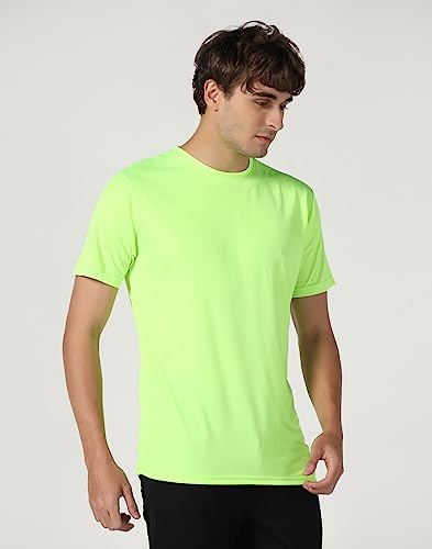 Image of INKKR Men's Short Sleeve Round Neck Dry Fit Multicolor T-Shirt Combo