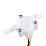 Uxcell 6 mm Hall Effect Liquid Water Flow Sensor Switch Flowmeter Fluid Meter, 0.2-3.0 L/Min