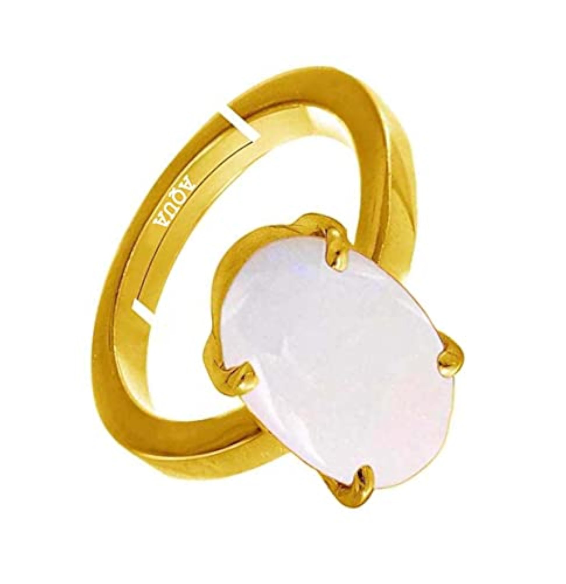 Women's Opal 8.25 Ratti Certified Natural Gemstone Adjustable Ring