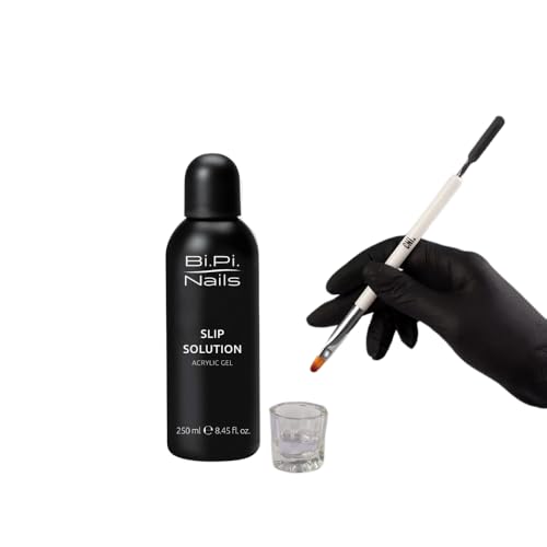 Bi. Pi. Nails Slip Solution Líquido Acrygel Polygel Modelar Uñas Postizas Manicura Pedicura