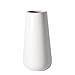 D'vine Dev 8 Inch Matte White Ceramic Flower Vases - Home Decor and Table Centerpieces Vase - Gift Box Packaged