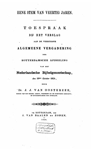 Eene stem van veertig jaren (Dutch Edition)