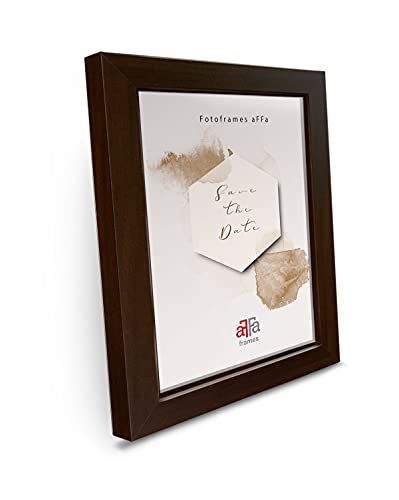 aFFa frames, Hekla, Cadre photo MDF, Facile à nettoyer, Rectangle, Avec façade en verre...