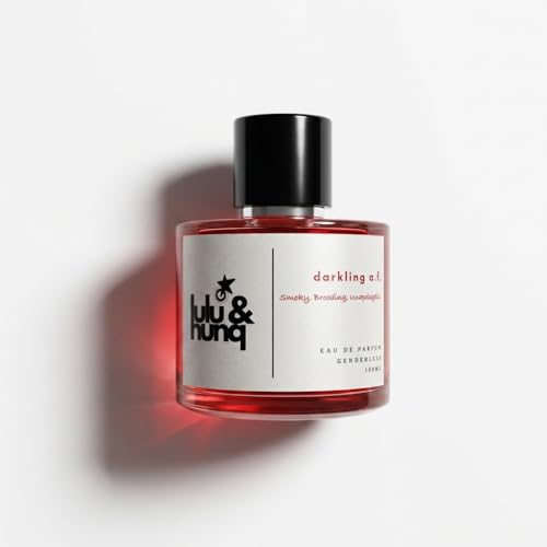 Image of LULU & HUNQ Darkling A.F Perfume for Men & Women 100ml | 12 Hours Long Lasting Eau De Parfum Premium Luxury Smell | Best Unisex Perfume | Floral Rose Leather Fragrance