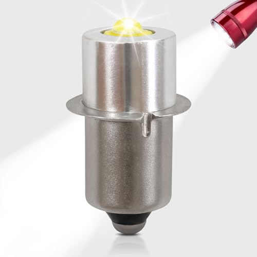 Swess LED Conversion Kit for Maglite LED Bulb 3-16 Cell C/D, 3W DC 4-24V Flashlight Bulbs for Maglite Replacement Bulb