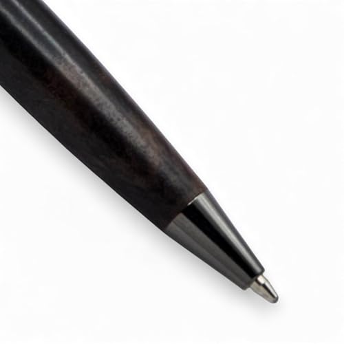 Image of Venti Gold Trim Roller Ball Pen| Black Body Color | Ink Color - Blue | Novel Gifts For Professionals | Premium Pens For Personal & Professional Use (5A-11, Blue)