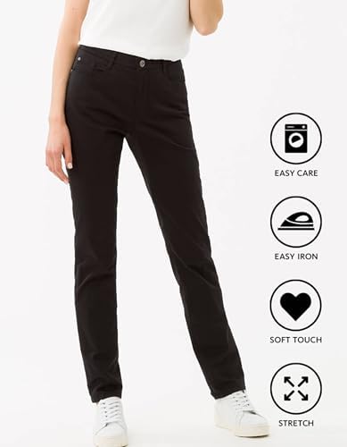 BRAX Style Carola-Pantalones De Cinco Bolsillos De Satén De