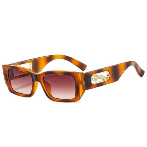 Lunettes de soleil rectangulaires UV400 pour protéger vos yeux de l'éblouissement avec style