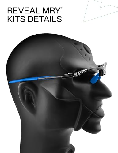 Kit de nez pour Rudy Project Rydon bleu en élastomère haute performance