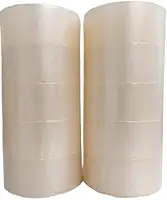 10 Fitas Adesivas Transparente Acrilica Larga 45mmx 100 metros
