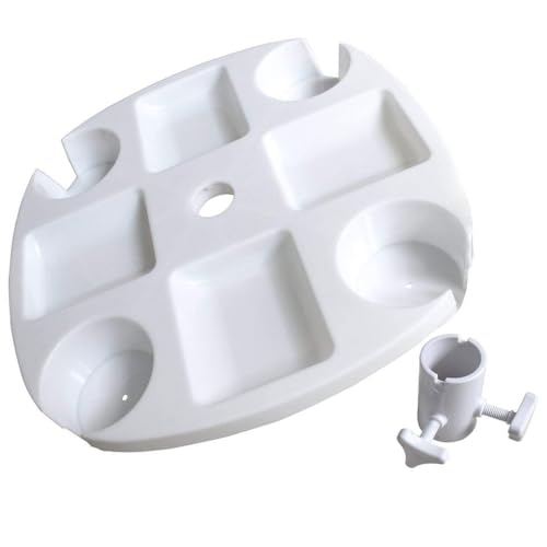 Plateau de table pour parasol durable avec accessoires de confort extérieurs - 2