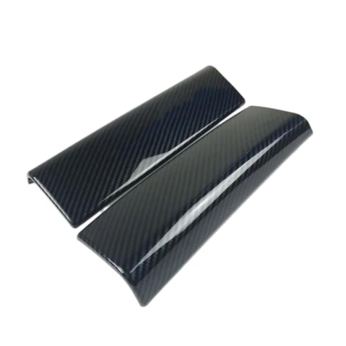 Caja de almacenamiento central para Clase A A180 200 2019, panel decorativo de fibra de 2 uds