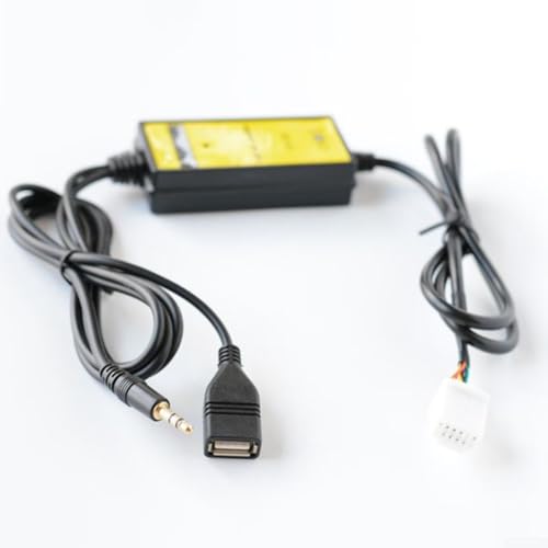 Adattatore audio da auto per Toyota Modelli MP3 USB Aux Collegamento per Corolla per Camry