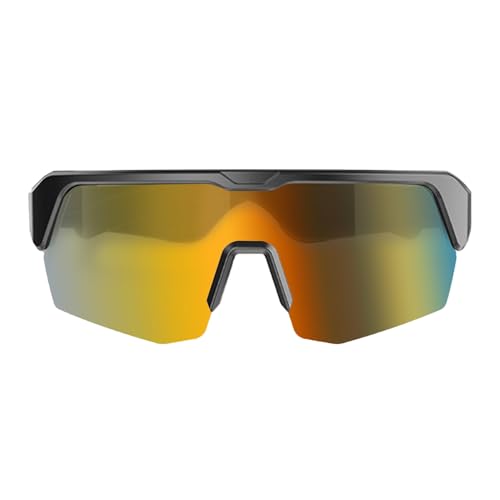 Sghtil Gafas de sol de audio – Gafas de sol con altavoz integrado, control de voz, protección UV, gafas inalámbricas para moda, seguridad, video, fitness, trabajo al aire libre, seguridad, conducción