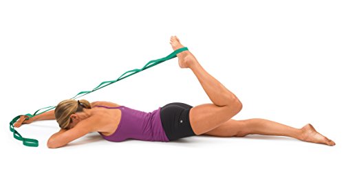 OPTP The Original Stretch Out Strap with Exercise Poster – Made in The USA Stretching Strap and Yoga Strap for… - Image 3