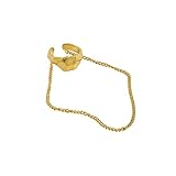 Pendientes para mujer en plata de ley 925 con diseño de cadena irregular, con clip, de lujo, nuevos accesorios de joyería.