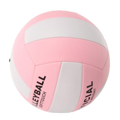 BCOATH Inflatable Volleyball for Training and Matches Soft and Standard Size 5 Machine Stitching for Reliable Use