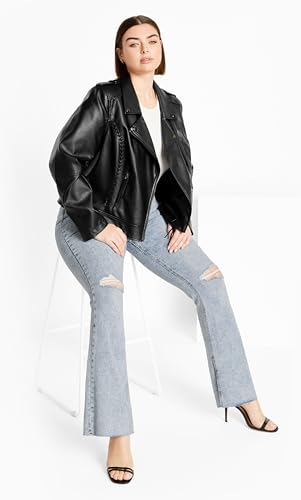 City Chic Women's Plus Size Jean - Asha Letitia2