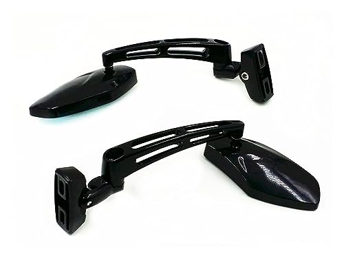 Rétroviseurs YZF R1 R6 PONNYC noirs pour moto Yamaha de 1998 à 2012