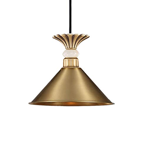 Lustre en cuivre créatif à trois têtes au design d'exception