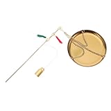 MUELODSIC Vintage Kupfer Kleiner Waage mit Pfanne 250g für Präzises Wiegen Medikamenten und Outdoor Gebrauch Leichte Mehrzweckwaage für Chinesische Kräuterkundler