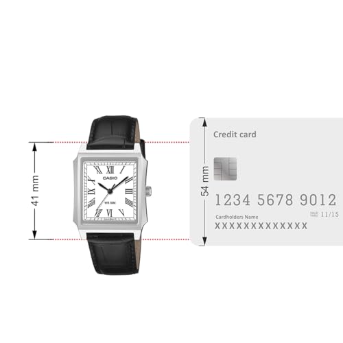 Image of Casio Enticer Men MTP-B190L-7BVDF Analog Silver Watch Men (A2546)