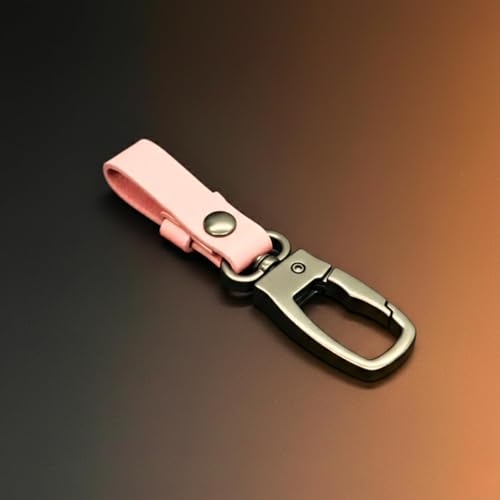 Image of THE MEN THING - Stylish Multicolor Stainless Steel Keychain for Men & Boys (URBAN AXIS PINK)