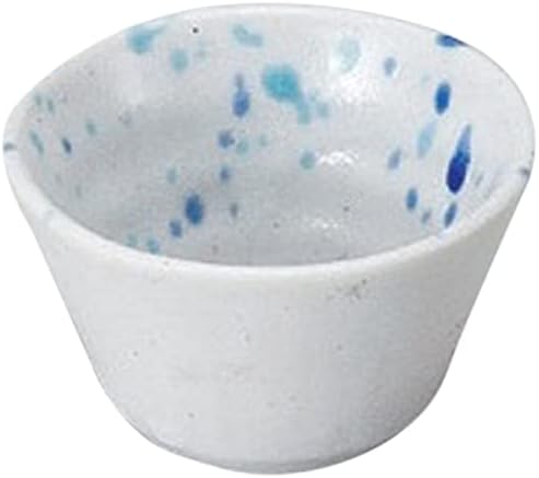 せともの本舗 Set of 5, Delicacy, Blue Two-Color Blowing, Small [2.9 x 1.6 inches (7.3 x 4.1 cm)], Restaurant, Ryokan, Japanese Tableware, Restaurant, Commercial Use