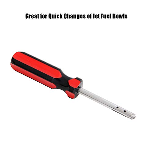 Dracary Replacement Jet Removal Tool,NEW 67469 Carburetor Jet Installation Tool,Carburetor Main Jet Installation and Removal Tool,1PCS