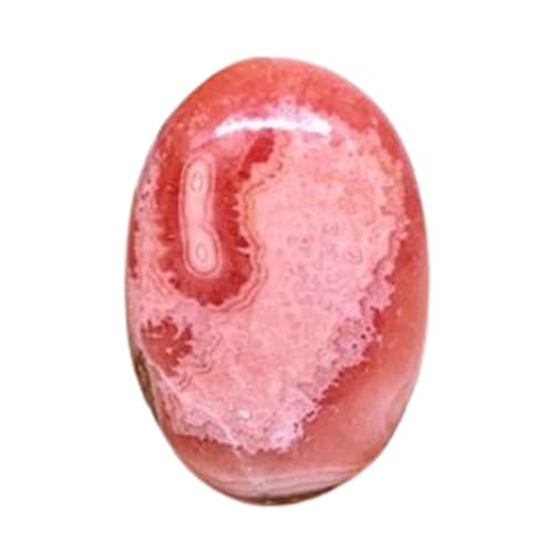 Rhodochrosite naturelle 33x21mm cabochon ovale en vrac pour création de bijoux