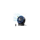 SWEETFULL USB Small Desk Fan - 5 Inch Mini Personal Desktop Fan