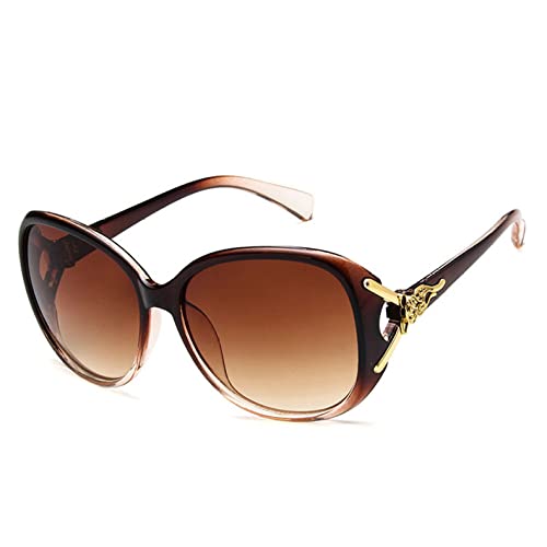 Image of New 2025 Lady luxury vintage Oval Sunglasses Women shades Elegant Goggles Female Sun Glasses oculos de sol feminino
