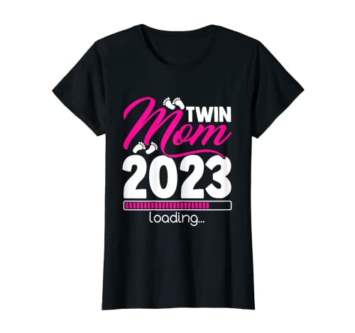 Mujer Twin Mom Loading 2023 para anuncio...