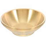 Cabilock Edelstahl Gewürzschale 14cm für Grill und Küche, Gold