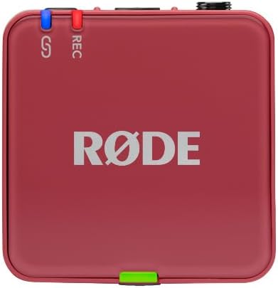 Rode Wireless GO (Gen 3) Compact Wireless Microphone System (Rose) with Rode Charge Case+