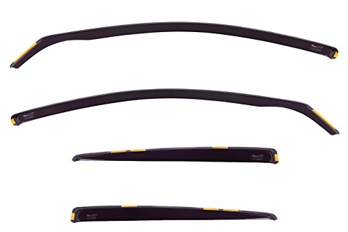 HEKO 26142 Wind Deflectors For Peugeot 5008 (5-door, From 2010 Onwards) - Reduces Noise & Rain Entry-991634