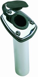 Perko Rod Holder W/flush Mnt Angled 1205dp0chr