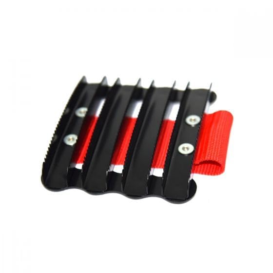 MPMH Metal Curry Groomer for Horses – 8-Bar Shedding & Grooming Tool with Serrated Teeth – Heavy Duty Horse Grooming Comb for Removing Loose Hair, Mud & Dirt