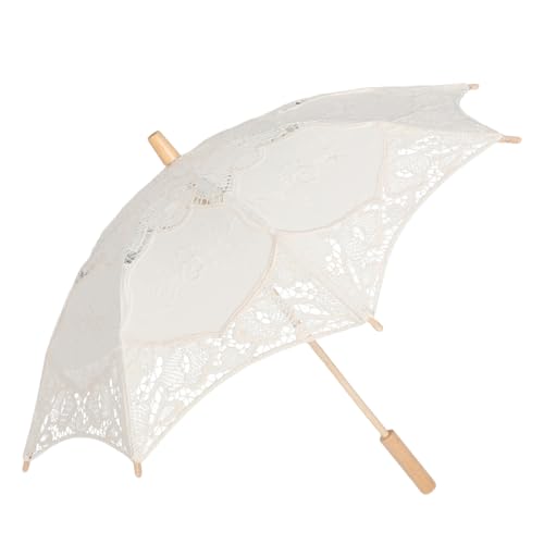 Parasol en dentelle pour séance photo de mariage et accessoires vintage de cérémonie