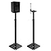 Soportes de parlante de montaje para estante de altavoces de satélite universal, juego de 2 para Bose Polk JBL Sony Yamaha y otros, capacidad de 11 libras